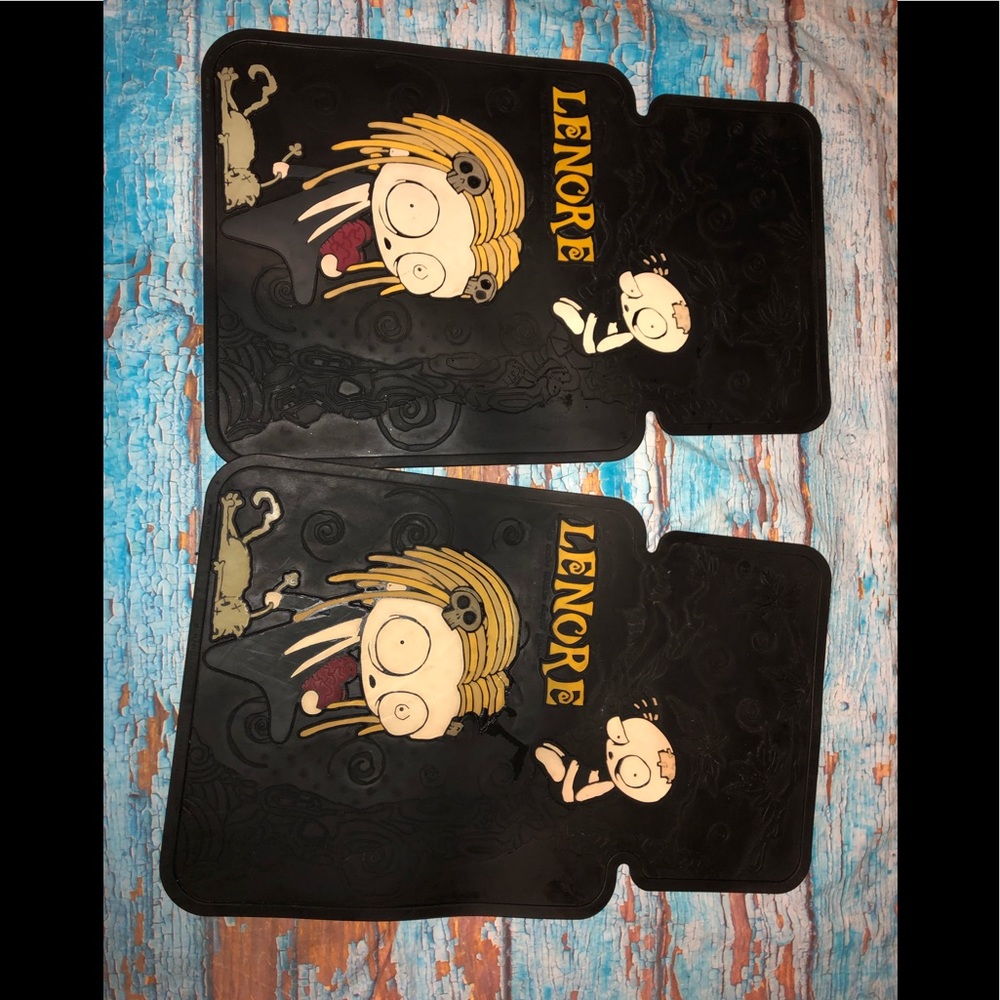 Lenore, The Cute Little Dead Girl Car Rubber Mats